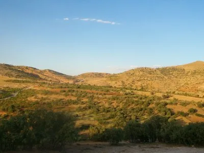 Landschaftsaufnahme Bane Emero bei Erdo, Tur Abdin
