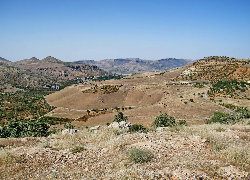 Berglandschaft am Hop Geçidi im Tur Abdin